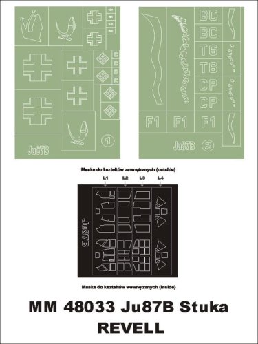 Przejdź do produktu MONTEX MM48033 - 1:48 Junkers Ju-87B