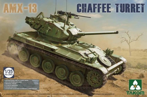 Przejdź do produktu TAKOM 2063 - 1:35 AMX-13 Chaffe Turret French Light Tank