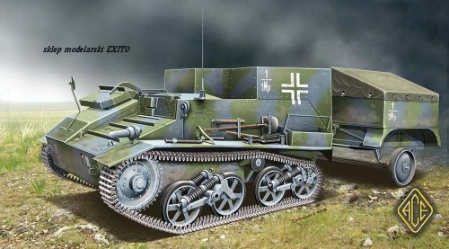 Przejdź do produktu ACE 72520 - 1:72 Munitionspanzer Mk.VI (Ammo carrier on Mk.VI 736 e)