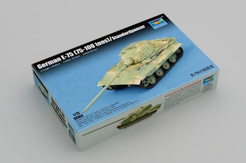 Przejdź do produktu TRUMPETER 07125 - 1:72 German E-75 (75-100 tons)/Standardpanzer