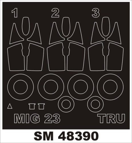 Przejdź do produktu MONTEX SM48390 - 1:48 MiG-23ML/MF