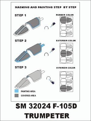 Przejdź do produktu MONTEX SM32024 - 1:32 F-105 D