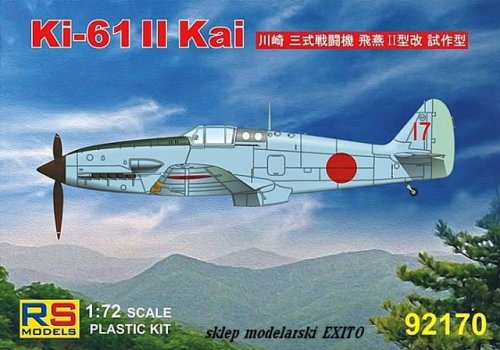Przejdź do produktu RS MODELS 92170 - 1:72 Ki 61 II Kai
