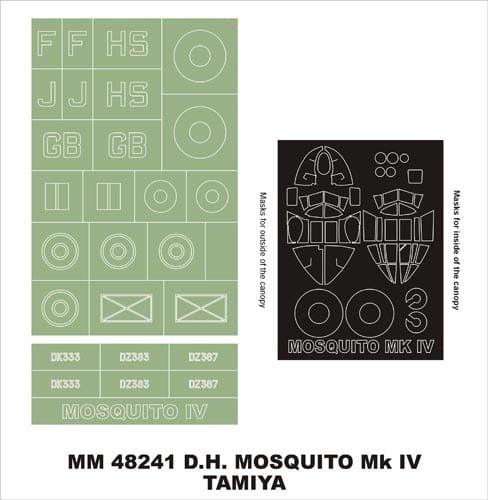 Przejdź do produktu MONTEX MM48241 - 1:48 D.H.Mosquito Mk.IV