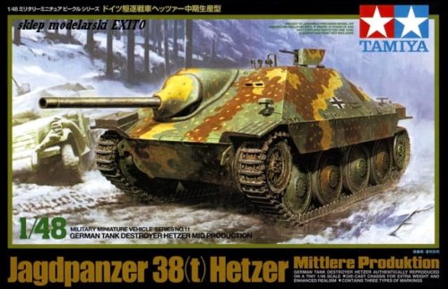 Przejdź do produktu TAMIYA 32511 - 1:48 Jagdpanzer 38 Hetzer