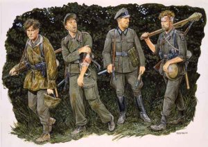 DRAGON 6025 - 1:35 German Infantry - Battle of the Hedgerows 1944