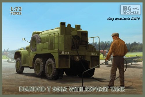 Przejdź do produktu IBG 72022 - 1:72 Diamond T 968A Asphalt Tank