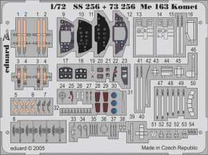 EDUARD SS256 - 1:72 Me 163 Komet