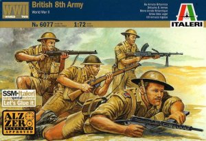 ITALERI 6077 - 1:72 British 8th Army