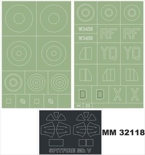 Przejdź do produktu MONTEX MM32118 - 1:32 Spitfire Mk.Vb