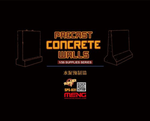 Przejdź do produktu MENG MODEL SPS031 - 1:35 Precast Concrete Walls