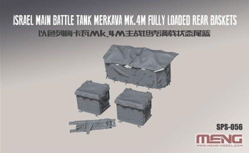 Przejdź do produktu MENG MODEL  SPS056 - 1:35 Merkava Mk.4M Fully Loaded Rear Baskets