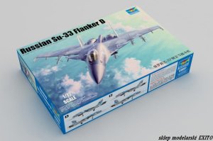 TRUMPETER 01667 - 1:72 Russian Su-33 Flanker D