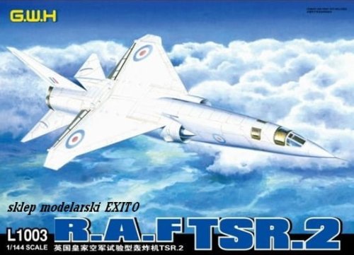 Przejdź do produktu GREAT WALL HOBBY 1003 - 1:144 R.A.F. TSR.2