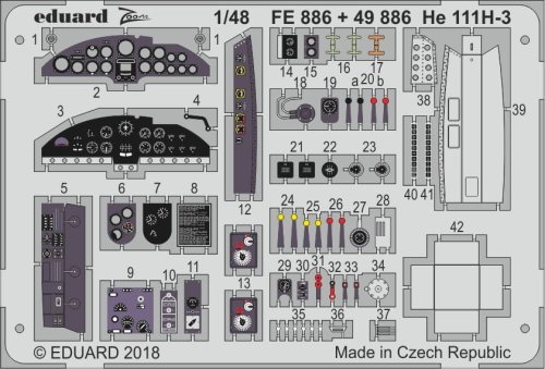 Przejdź do produktu EDUARD FE886 - 1:48 He 111H-3
