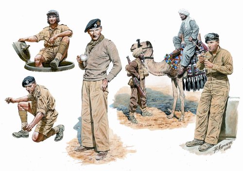 Przejdź do produktu MASTER BOX 3564 - 1:35 Commonwealth AFV Crew