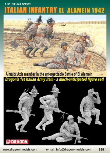 Przejdź do produktu DRAGON 6391 - 1:35 Italian Infantry El Alamein 1942