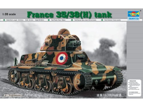 Przejdź do produktu TRUMPETER 00351 - 1:35 France 35/38(H) TANK SA 18 37mm gun