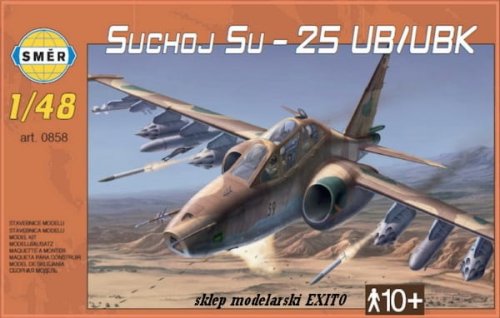 Przejdź do produktu SMER 0858 - 1:48 Sukhoi Su-25 UB/UBK