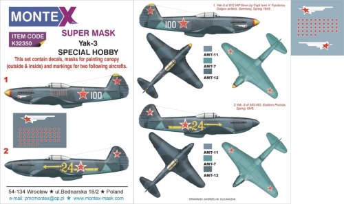 Przejdź do produktu MONTEX K32350 - 1:32 Yak-3