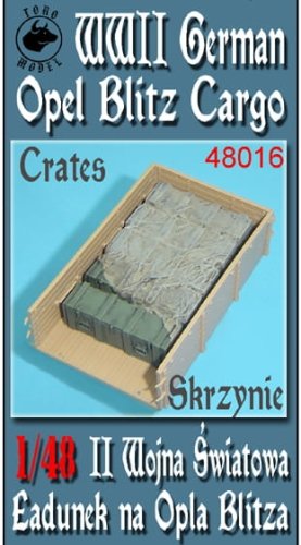 Przejdź do produktu TORO MODEL 48016 - 1:48 Ładunek na Opla Blitza - Skrzynie