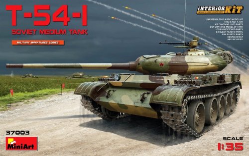 Przejdź do produktu MINIART 37003 - 1:35 T-54-1 Soviet Medium Tank w/interior