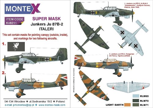 Przejdź do produktu MONTEX K48211 - 1:48 Junkers Ju 87B-2 Stuka