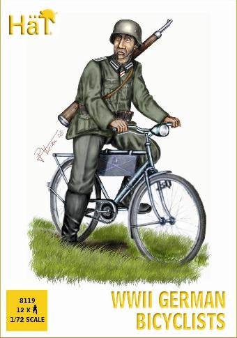 Przejdź do produktu HAT 8119 - 1:72 WWII German Bicyclists