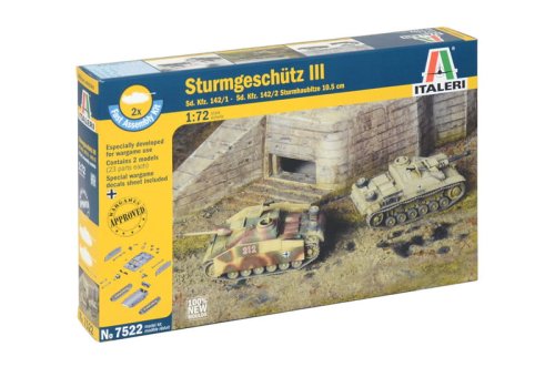 Przejdź do produktu ITALERI 7522 - 1:72 Sturmgeschutz III