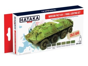 HATAKA AS24 - Zestaw farb Warsaw Pact AFV panel lighting