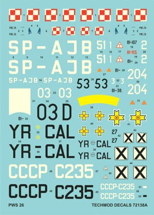 Przejdź do produktu TECHMOD 72138 - 1:72 PWS-26