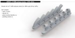 EDUARD 648271 - 1:48 P-40B exhaust stacks