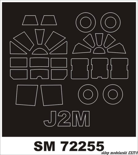 Przejdź do produktu MONTEX SM72255 - 1:72 J2M Raiden