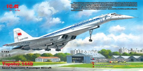 Przejdź do produktu ICM 14402 - 1:144 Tupolev Tu-144D