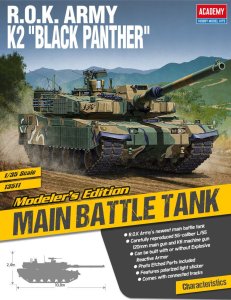 ACADEMY 13511 - 1:35 ROK Army K2 Black Panther