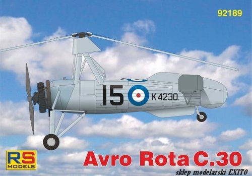 Przejdź do produktu RS MODELS 92189 - 1:72 Avro Rota / Cierva C.30