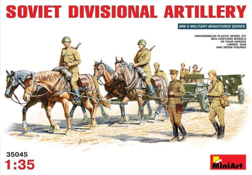 Przejdź do produktu MINIART 35045 - 1:35 Soviet Divisional Artillery