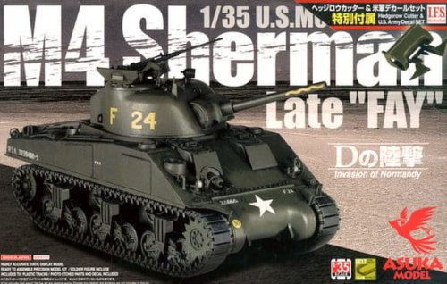 Przejdź do produktu ASUKA (TASCA) 35032 - 1:35 US Medium Tank M4 Sherman Late Fay