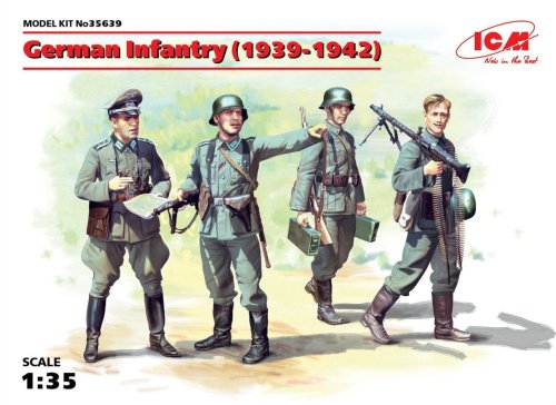 Przejdź do produktu ICM 35639 - 1:35 German Infantry (1939-1942)