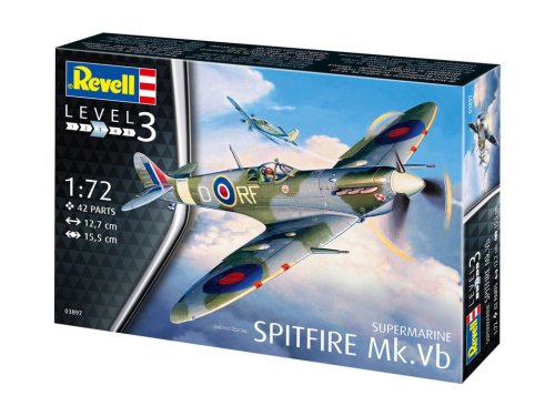 Przejdź do produktu REVELL 03897 - 1:72 Supermarine Spitfire Mk.Vb