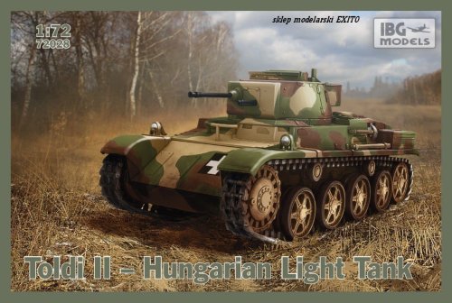 Przejdź do produktu IBG 72028 - 1:72 Toldi II - Hungarian Light Tank