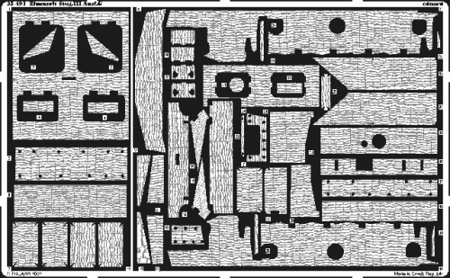 Przejdź do produktu EDUARD 35491 - 1:35 Zimmerit StuG.III Ausf. G