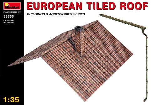 Przejdź do produktu MINIART 35555 - 1:35 European Tiled Roof