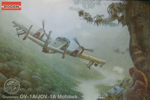 Przejdź do produktu RODEN 406 - 1:48 OV-1A / JOV-1A Mohawk
