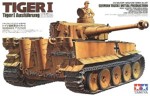 TAMIYA 35227 - 1:35 Tiger I Initial Production DAK Afrika