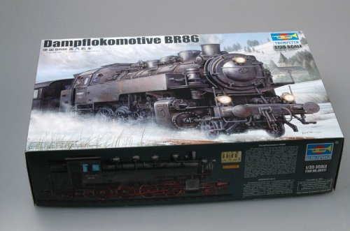 Przejdź do produktu TRUMPETER 00217 - 1:35 Dampflokomotive BR86