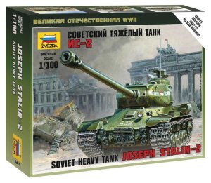 ZVEZDA 6201 - 1:100 IS-2 Stalin - Soviet Heavy Tank