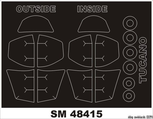 Przejdź do produktu MONTEX SM48415 - 1:48 EMB-314 Tucano