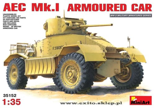 Przejdź do produktu MINIART 35152 - 1:35 AEC Mk.I Armoured Car