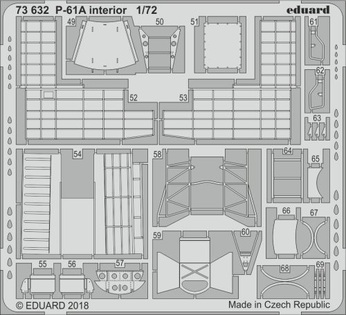 Przejdź do produktu EDUARD 73632 - 1:72 P-61A interior
